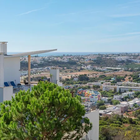 Homes Ocean View With 3 Spacious Terraces, 2 Swimming Pools & Tennis Court Albufeira