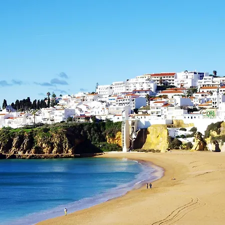Lägenhet Homes Ocean View With 3 Spacious Terraces, 2 Swimming Pools & Tennis Court Albufeira