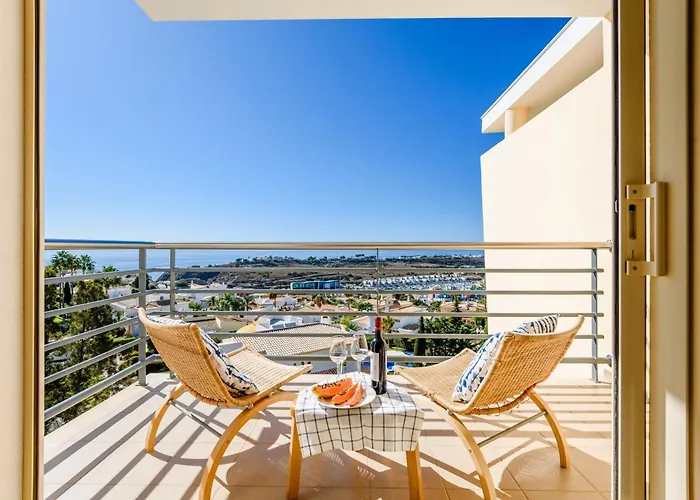 Homes Ocean View With 3 Spacious Terraces, 2 Swimming Pools & Tennis Court Appartement Albufeira
